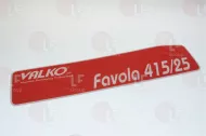 Serigrafia Fascia Favola 415/25 - 415/25