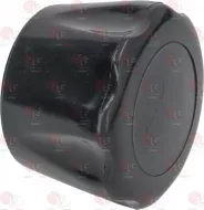 Black Knob For Carriage 66 Mm M12