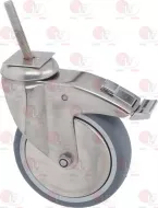 Castor Swivel With Pin And Brake