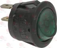 Push Button 1-Pole Green 4A 250V