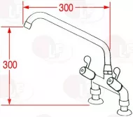 Two-Hole Mixer 82402