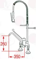 Two-Hole Single-Lever Mixer 89605/1