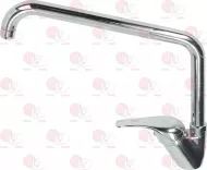 Slanted Single-Hole Mixer With Lever