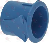 Push Button Housing Round / Blue