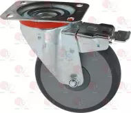 Castor Swivel Plate With Brake