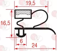 Guarnizione Ad Incastro 1225X665 Mm