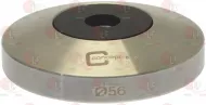 Tamper Base M8 Flat S.steel 56 Mm