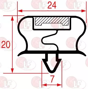 Guarnizione Ad Incastro 1230X810 Mm