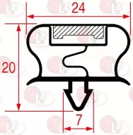 Guarnizione Ad Incastro 1230X810 Mm