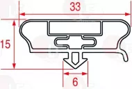 Guarnizione Ad Incastro 1865X950 Mm
