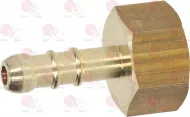 Hose-End Fitting Brass 10 Mm Lpg