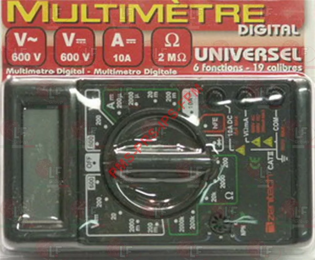 Multimetre Digital 19 Calibres