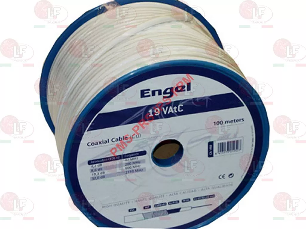 Cable Coaxial 100 M Cuivre
