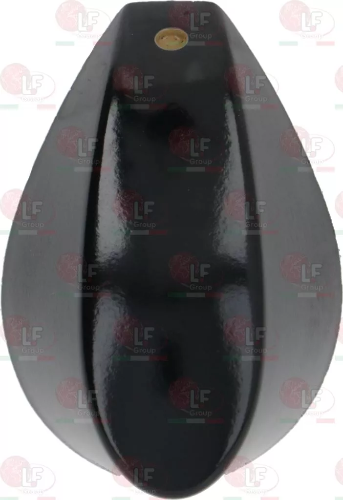 Knob Franke Black 39 Mm