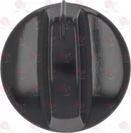 Knob Ignis Type Black 40 Mm