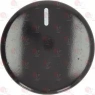 Knob Lofra Type Black 39 Mm