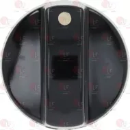 Knob Lofra Type Black 45 Mm