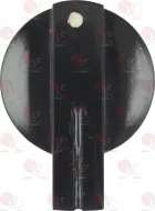 Knob Rex Type Black 37 Mm