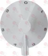 Knob Rex Type White 38 Mm
