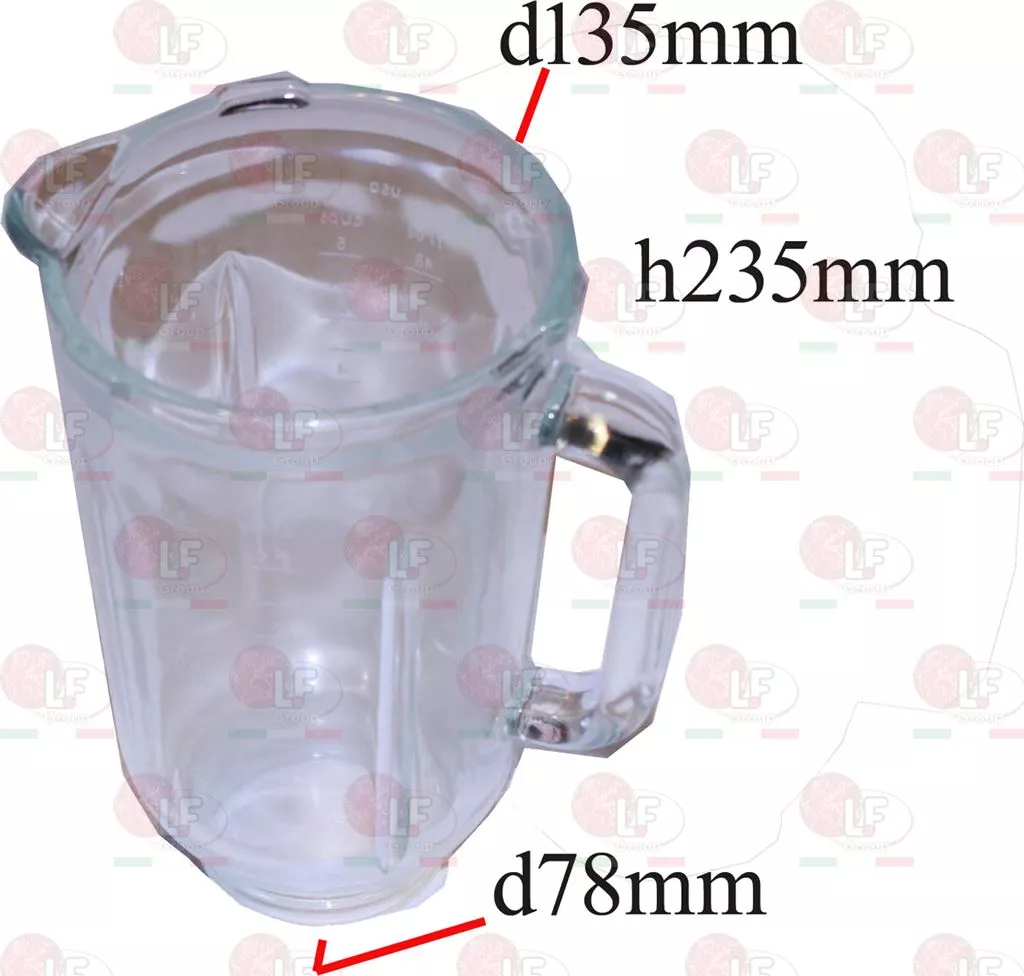 Contenitore Frullatore Glass  verre 