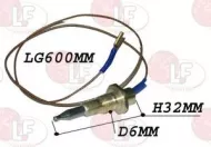 Termocoppia+Cont. Tt. Sabaf  L=600Mm