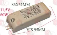Trasformatore 60W 220 240