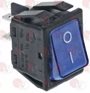 Interruttore Bipolare Blu 16A 250V