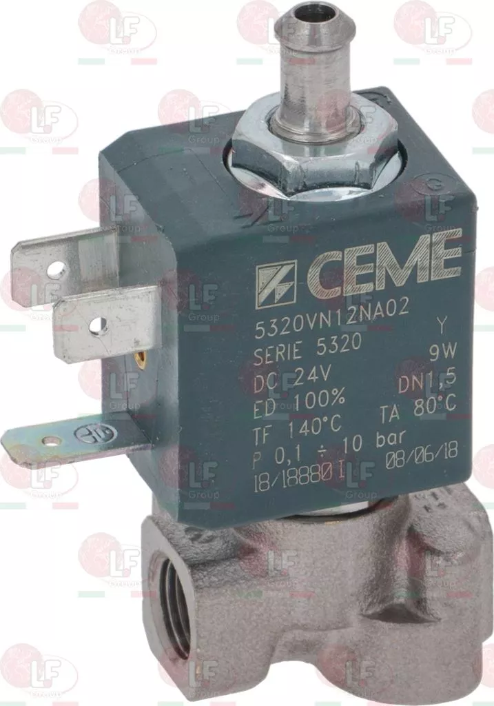 Elettrovalvola Ceme 3 Vie 1/8 f 24Vdc