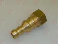 Portagomma 1/4 f Con Sicurezza Gas