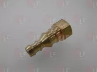 Portagomma Ottone 1/4 f