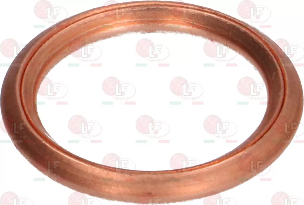 Copper Round Gasket 14X10X1.6 Mm