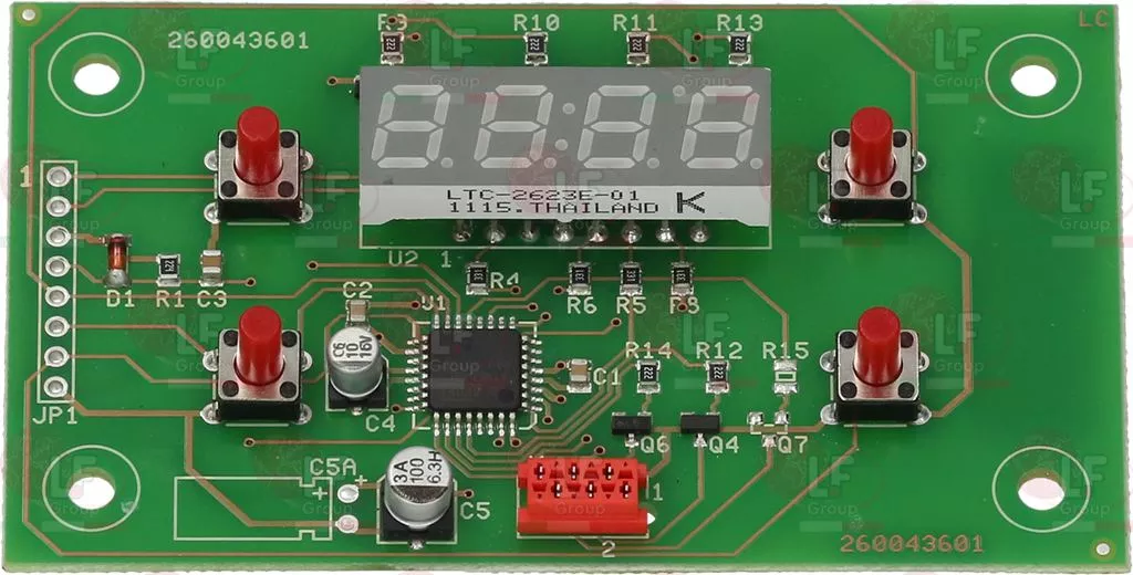 Button Panel Board With Display Old Type