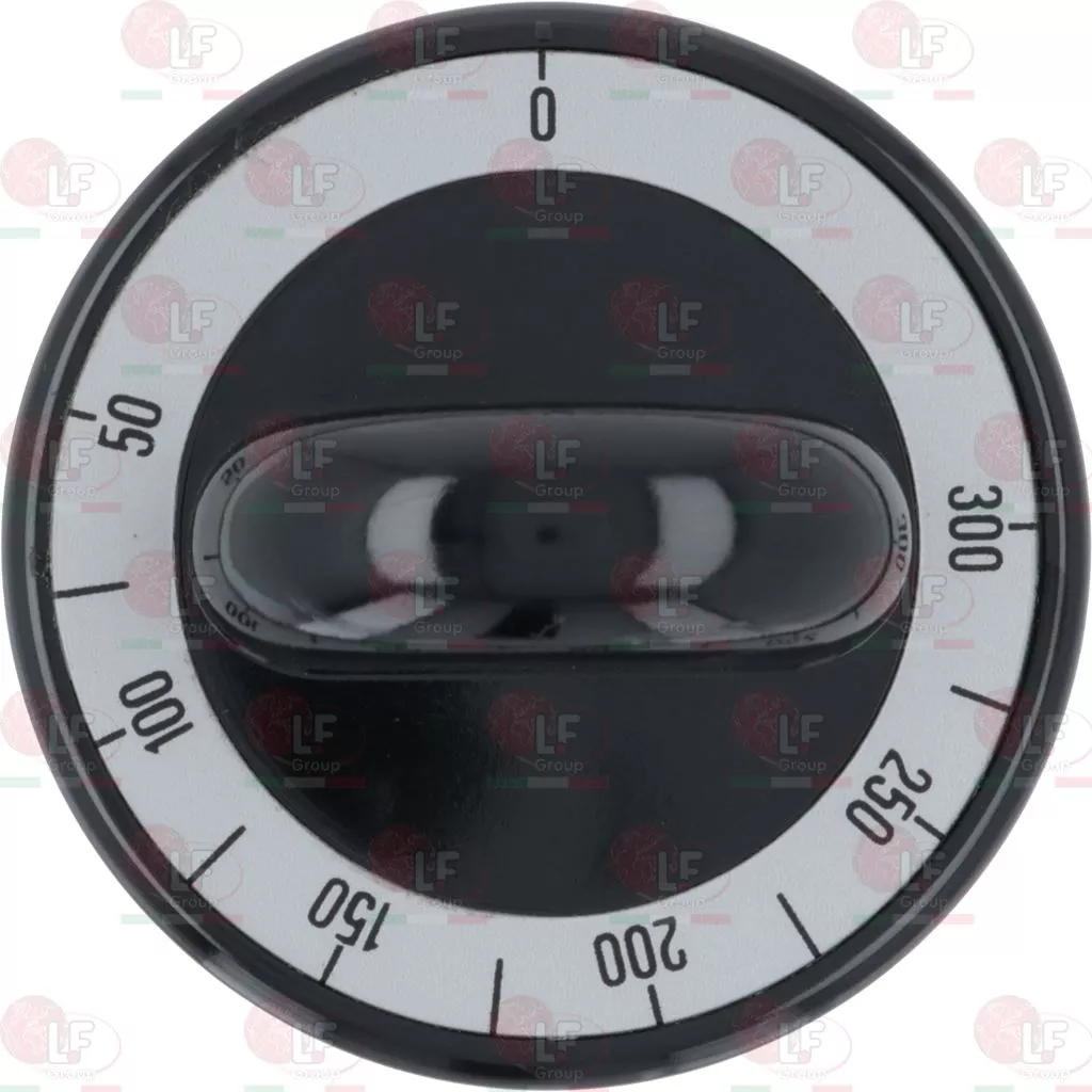 Knob Black 62 Mm 0-300C