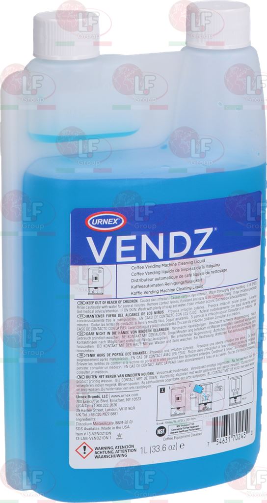 Detergent Urnex Vendz 1L