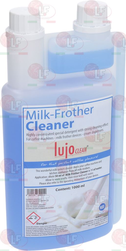 Detergent Lujo Milk Frother 1 L