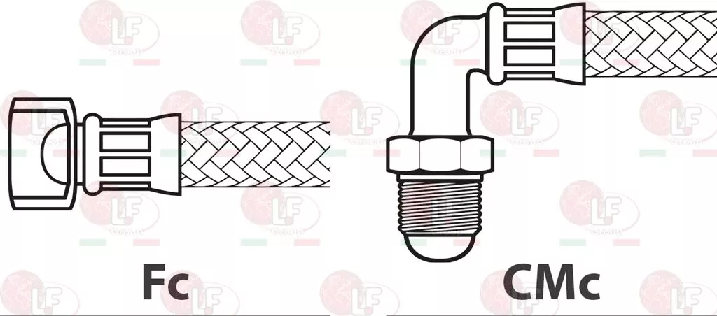 Flex Hose 3/8 fc X 3/8 cmc 1200 Mm Flex Hose 3/8 fc X 3/8 cmc 1200 Mm