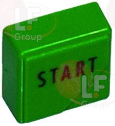 Tasto Quadrato Verde 23X23 Mm  start 