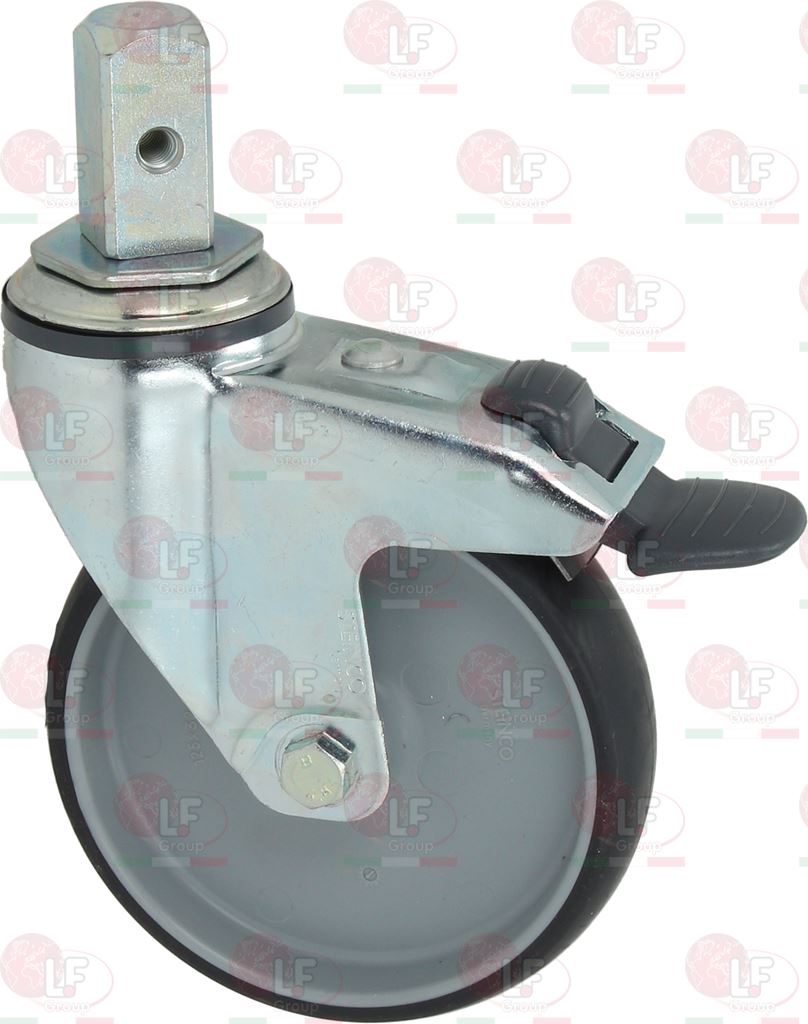 Castor Swivel With Pin And Brake