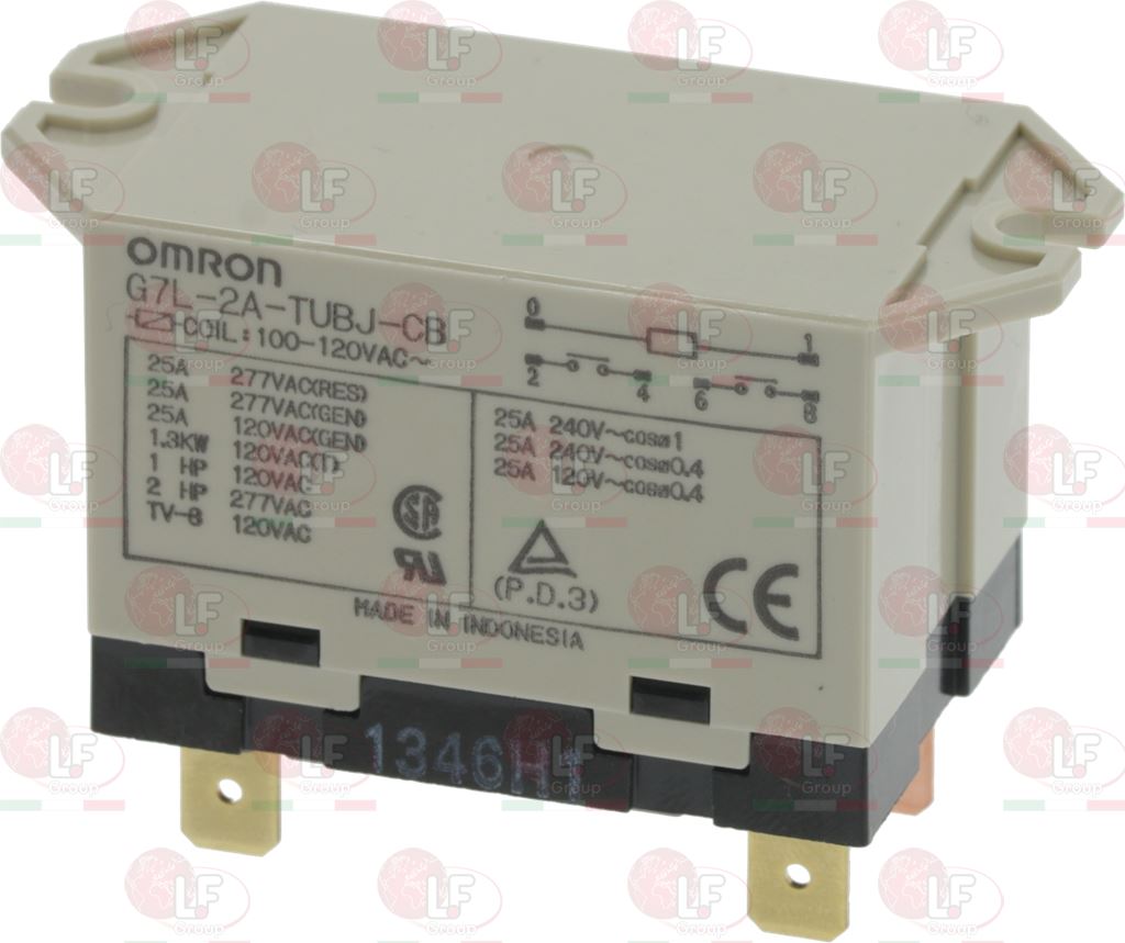 Схема подключения реле omron g7l 2a tub