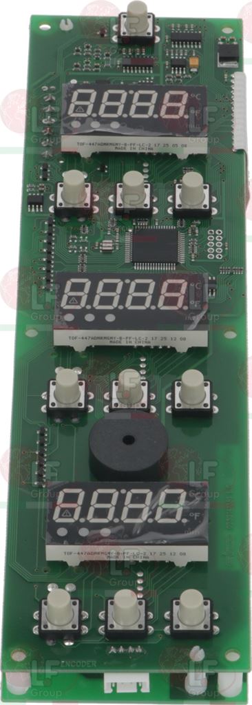 Push-Button Electronic Board 260X70 Mm