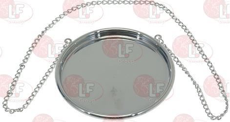 Round Badge Holder With Chain