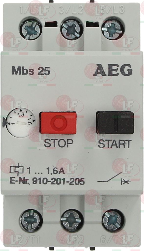 Motor Protection Switch Aeg Mbs25-016