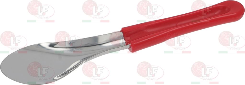 Spatula Red Stainl. Steel Polyprop. 260M
