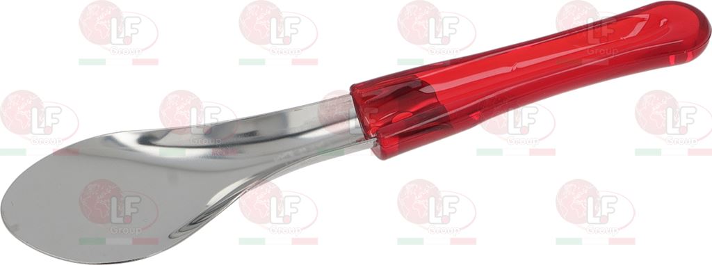 Spatula Deluxe Red Stainl. Steel 260 Mm