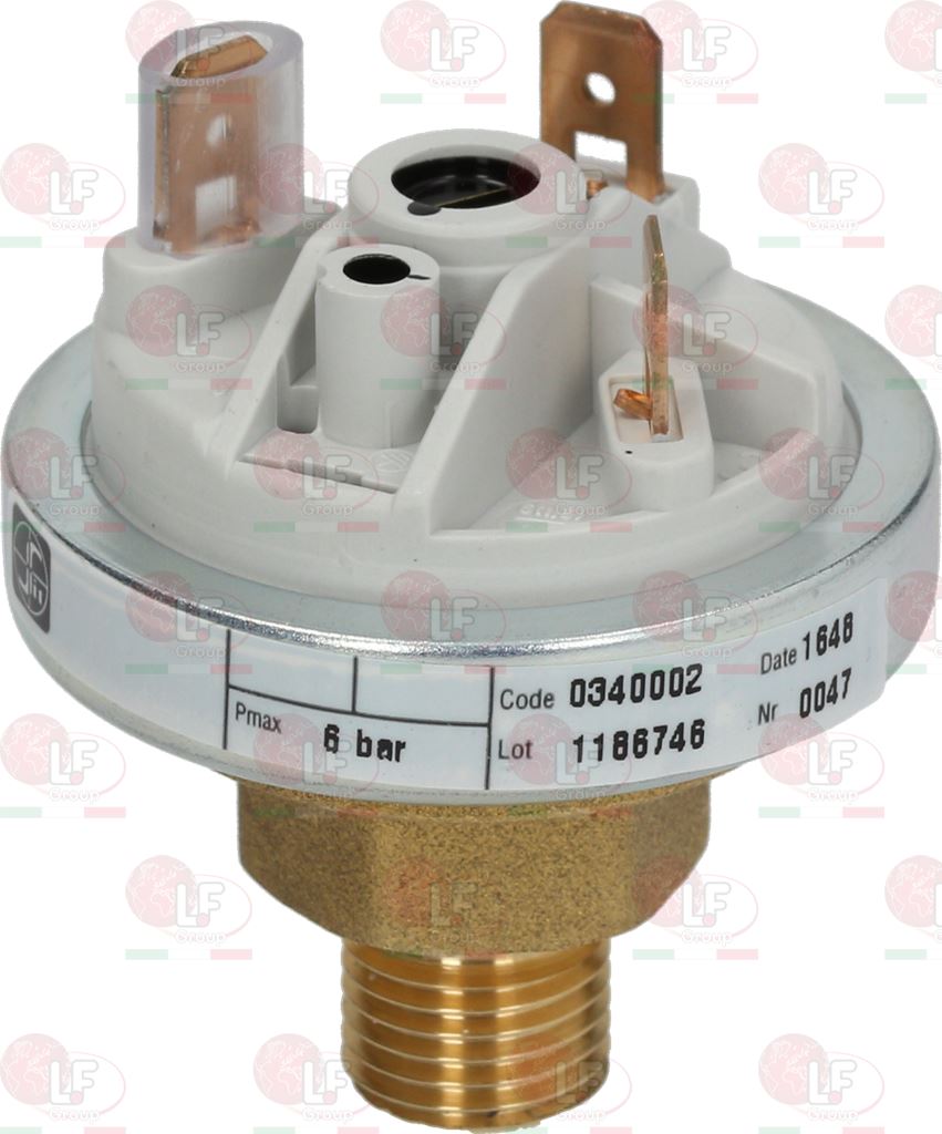 Water Pressure Switch 0.50/0.30 Bar