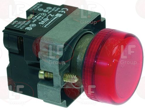 Red Indicator Lamp Complete 250V