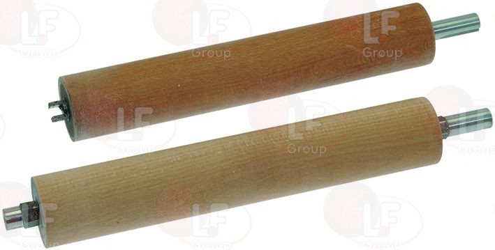 Coppia Rulli In Legno 55X320 Mm