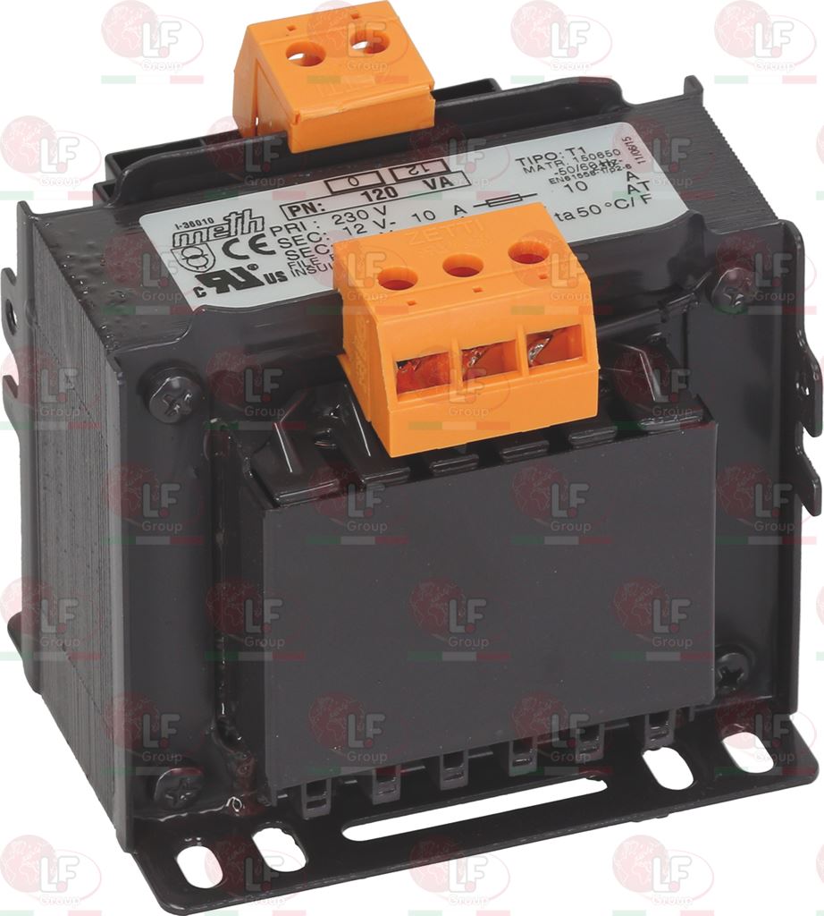 Transformer 0-230V/0-12V 120Va