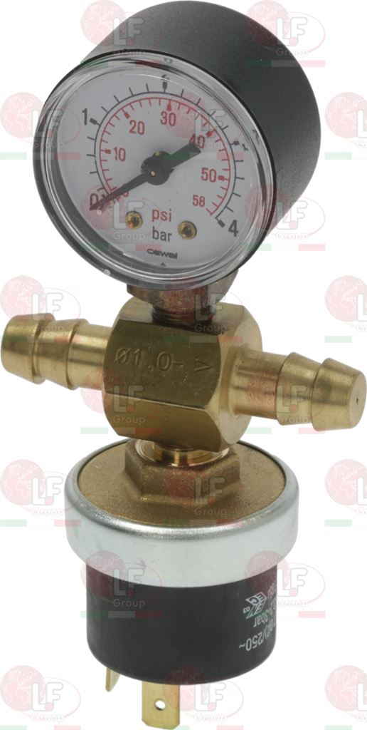 Kit Pressure Switch 0.2-3 Bar 10A 250V