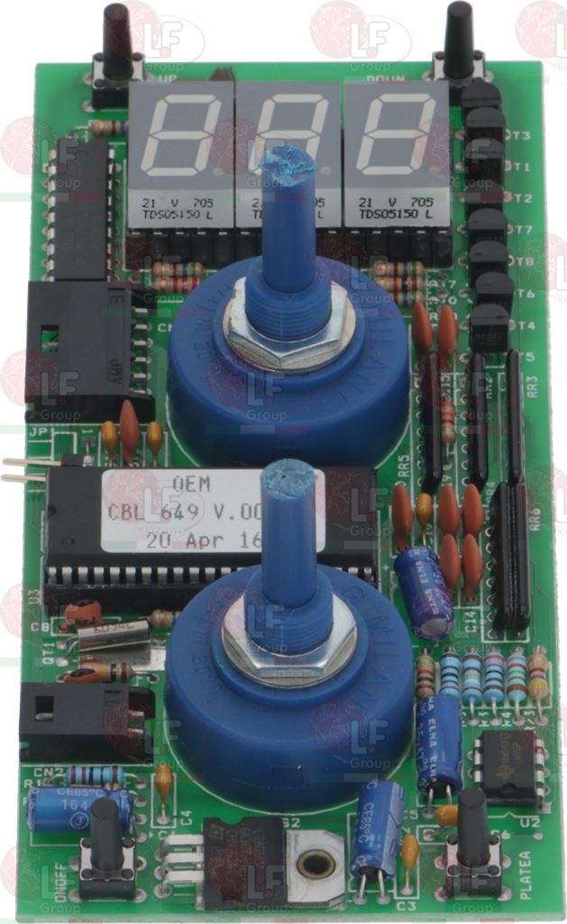 Pc Board Controls 130X60 Mm